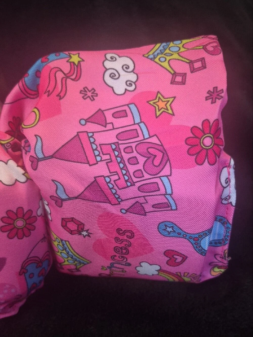 Pink Princess Float Swim Vest with Arm Bands